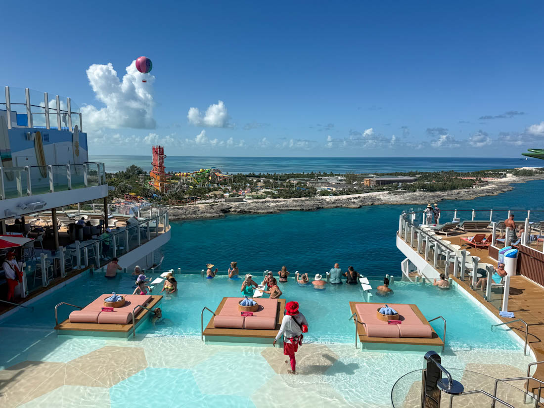 The hideaway Adults area on Star of the Seas
