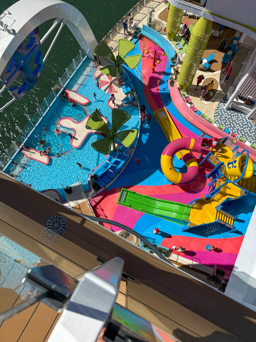 splashaway bay and baby bay Star of the seas aerial view