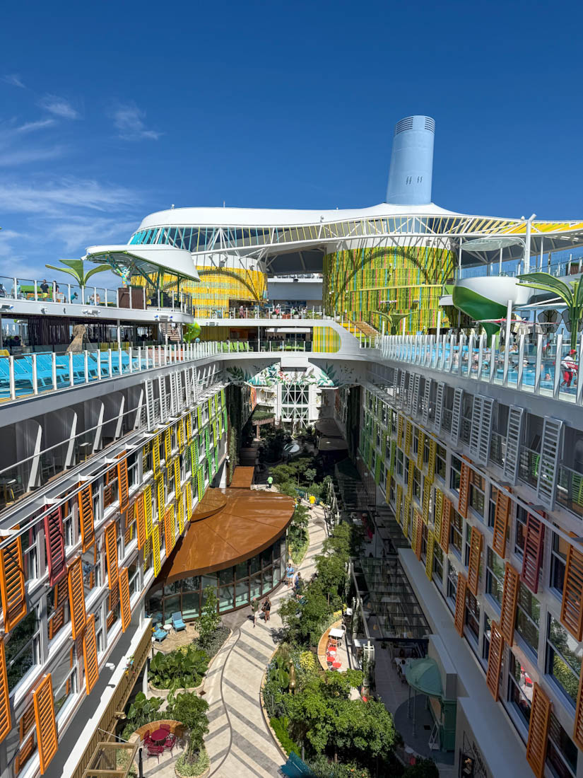 view over central park Star of the seas