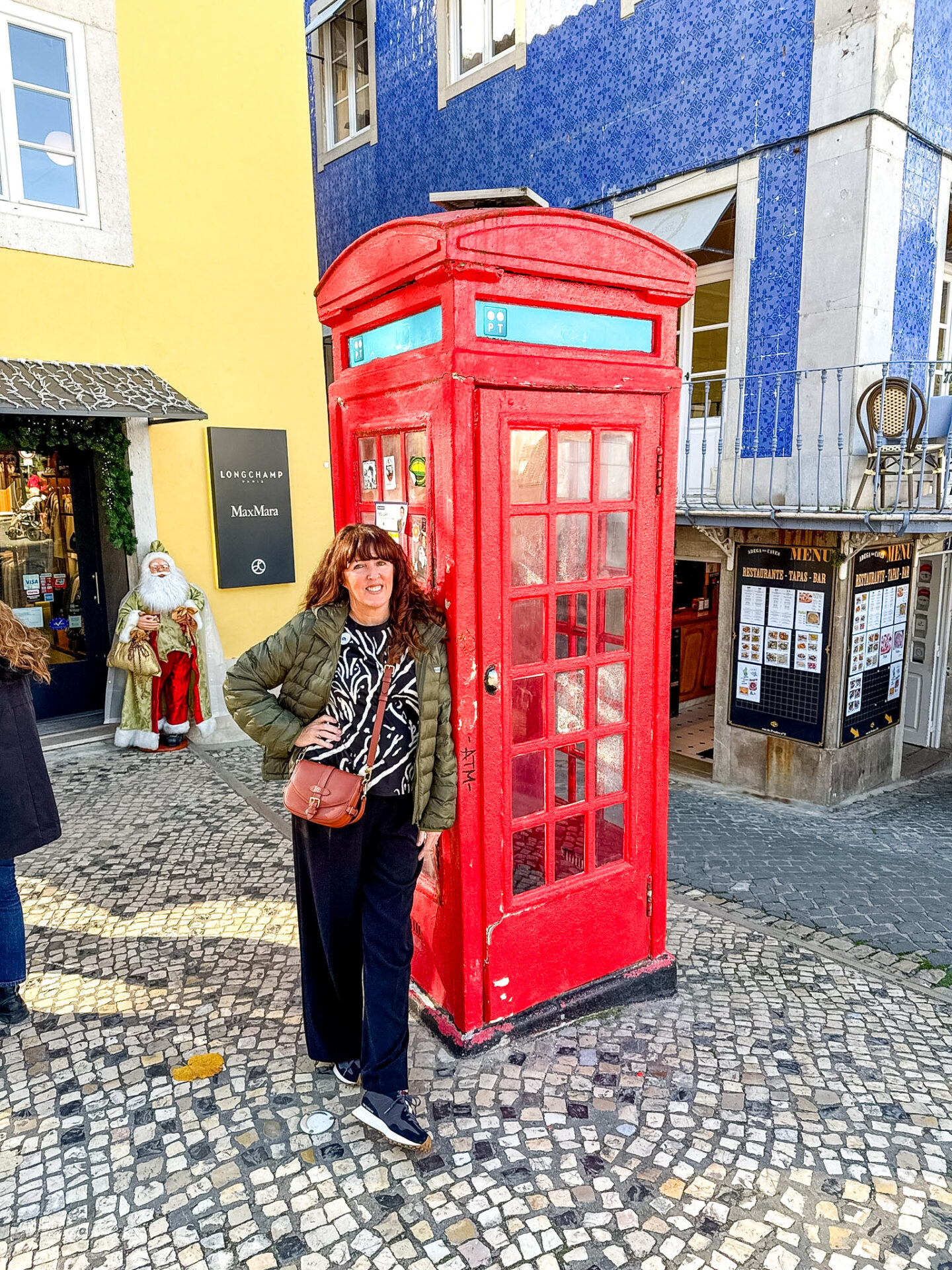 phone box in Sintra Old Town