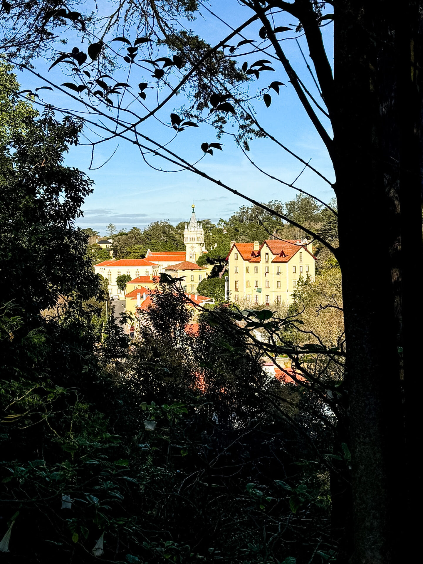 Sintra Portugal view over hills